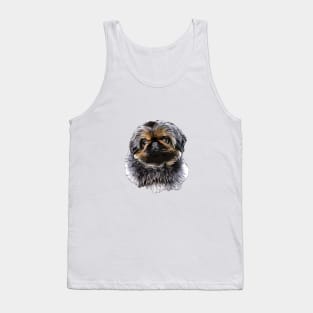 Pekingese Puppy Dog - Adorable! Tank Top